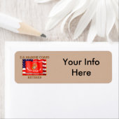 USMC 退職した ラベル (インサイチュ)