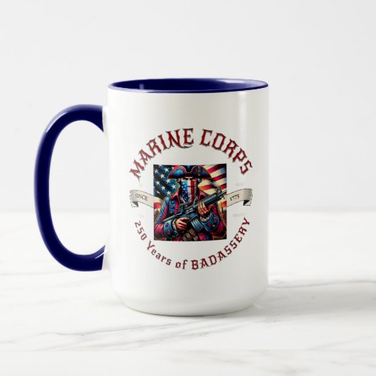 USMC Badassery Mug マグカップ (左)
