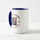 USMC Badassery Mug マグカップ (正面左)