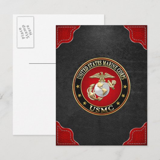 USMC EGA [Special Edition] [3D] ポストカード (正面/裏面)