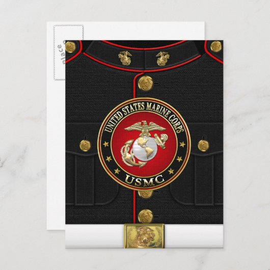 USMC EGA [Special Edition] [3D] ポストカード (正面/裏面)