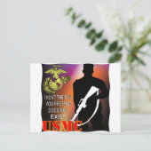 USMC I狩り君が偽った悪は存在しない ポストカード (スタンド正面)