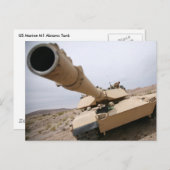 USMC M1エイブラムス ポストカード (正面/裏面)