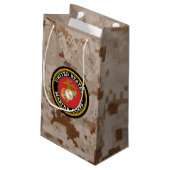 USMC Marine Corps抱き枕 – デザートデジタル迷彩柄 スモールペーパーバッグ (裏面アングル)