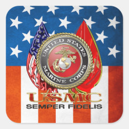 USMC Semper Fi [Special Edition] [3D] スクエアシール