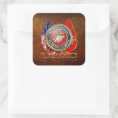 USMC Semper Fi [Special Edition] [3D] スクエアシール (バッグ)