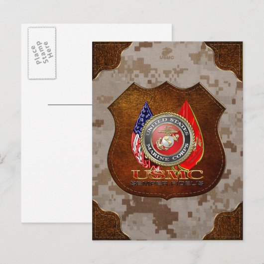 USMC Semper Fi [Special Edition] [3D] ポストカード (正面/裏面)