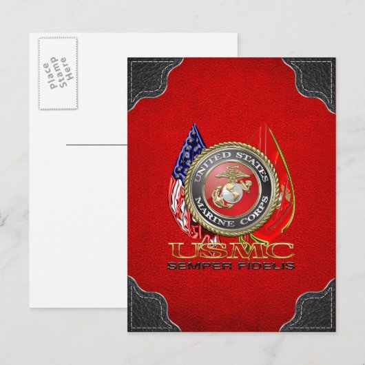 USMC Semper Fi [Special Edition] [3D] ポストカード (正面/裏面)