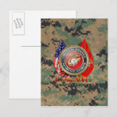 USMC Semper Fi [Special Edition] [3D] ポストカード (正面/裏面)