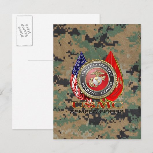 USMC Semper Fi [Special Edition] [3D] ポストカード (正面/裏面)