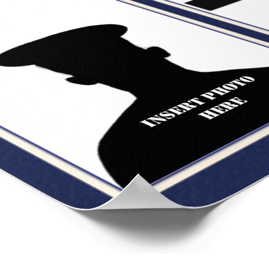 USMC Semper Fidelisフォトコラージュ ポスター (角)