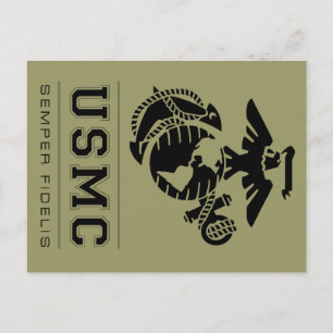 USMC Semper Fidelis [Semper Fi] ポストカード