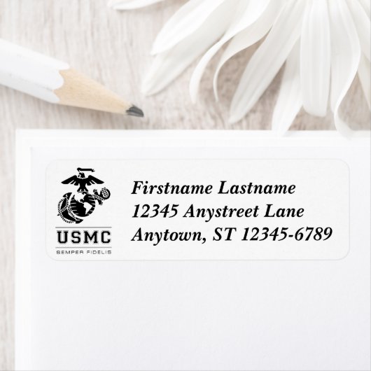 USMC Semper Fidelis [Semper Fi] ラベル (インサイチュ)