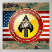 USMC Special Operations Command (MARSOC) [3D] ポスター (正面)