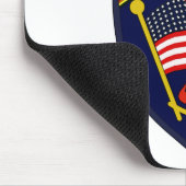 USMLMの記章 マウスパッド (コーナー)