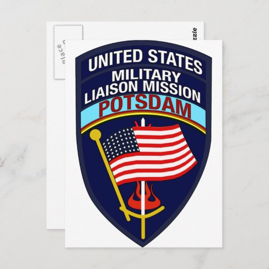 USMLM Insignia ポストカード (正面/裏面)