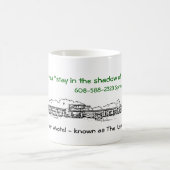 Usonianのインのきれいなデザインのマグ コーヒーマグカップ (中央)