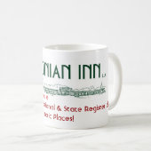 Usonianのインのロゴのクラシックのマグ コーヒーマグカップ (正面右)