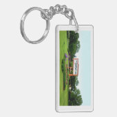 Usonianのインのkeychain -道路標識 キーホルダー (正面左)