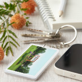 Usonianのインのkeychain -道路標識 キーホルダー (正面右)