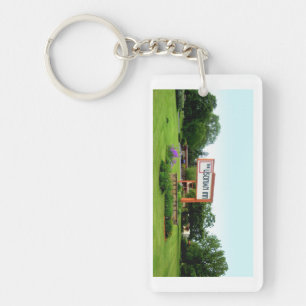 Usonianのインのkeychain -道路標識 キーホルダー