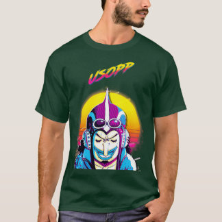 Usopp TShirtONE PIECE Usopp TShirtby 80sRetro Tシャツ