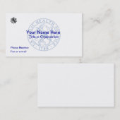 USPHSコマンダー名刺 名刺 (正面/裏面)