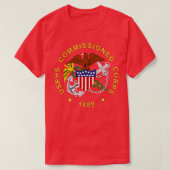 USPHS Commended Corps wo BackGrd Tシャツ (デザイン正面)