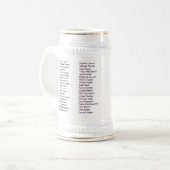 USPHS OBC第5ステイン ビールジョッキ (正面左)