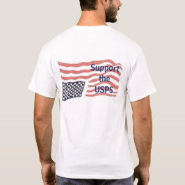 USPSのサポート Tシャツ