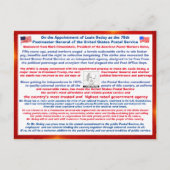 USPSへようこそLouis DeJoy ポストカード (正面)