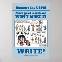 USPSをサポート!ポスター