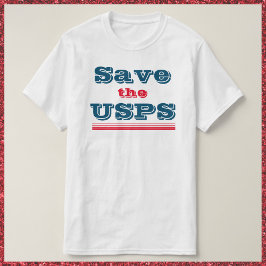 USPS救の Tシャツ