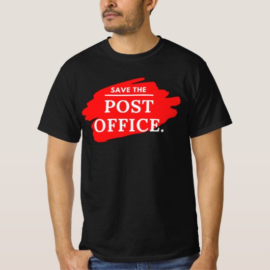 USPS救米国郵便局 Tシャツ (正面)
