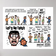 USPS編集漫画ポスター