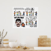 USPS編集漫画ポスター ポスター (キッチン)