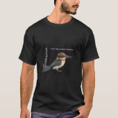 Usps Endangered Species Kingfisher Full Stamp Tシャツ (正面)