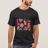 Usps Forever Usa Love Tシャツ (正面)