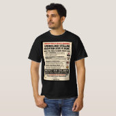 USR公衆警告 Tシャツ (正面フル)