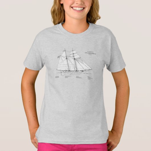 USRC Alexander Hamilton - SBD Tシャツ (正面)