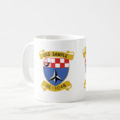 USSのサンプルコップ コーヒーマグカップ (正面左)