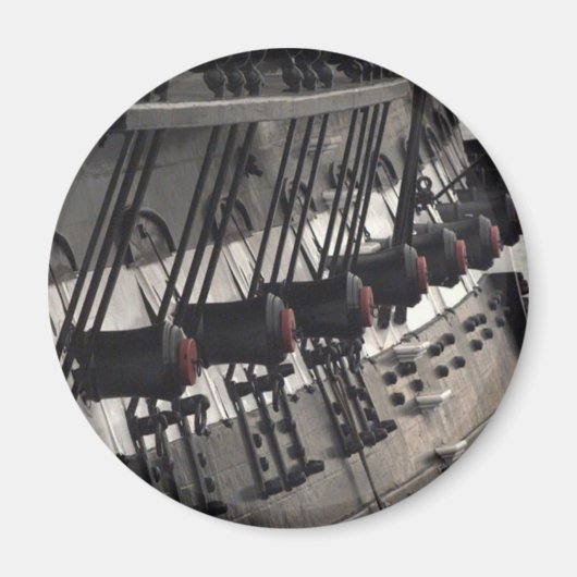 USSのスターボードキャノン マグネット (正面)