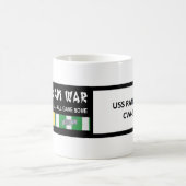 USSのレーンジャーのベトナム戦争の退役軍人 コーヒーマグカップ (中央)