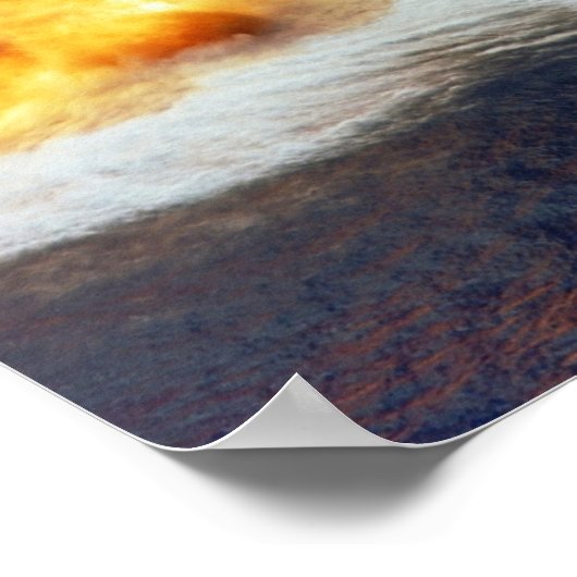 USSアイオワ発射 ポスター (角)