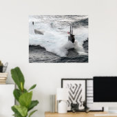 USSアッシュビル(SSN 758) ポスター (ホームオフィス)