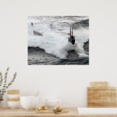 USSアッシュビル(SSN 758) ポスター (キッチン)