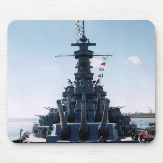 USSアラバマ マウスパッド (正面)