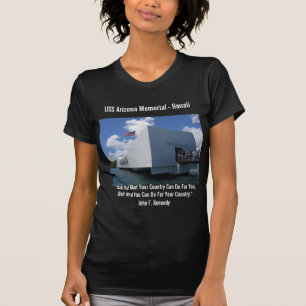 USSアリゾナの記念物-ハワイ Tシャツ