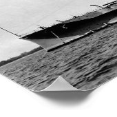 USSアリゾナ戦艦 – 1930年頃 ポスター (角)