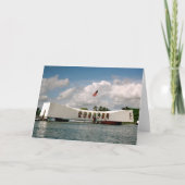 USSアリゾナ記念館、ハワイ州ホノルル -  カード (正面)